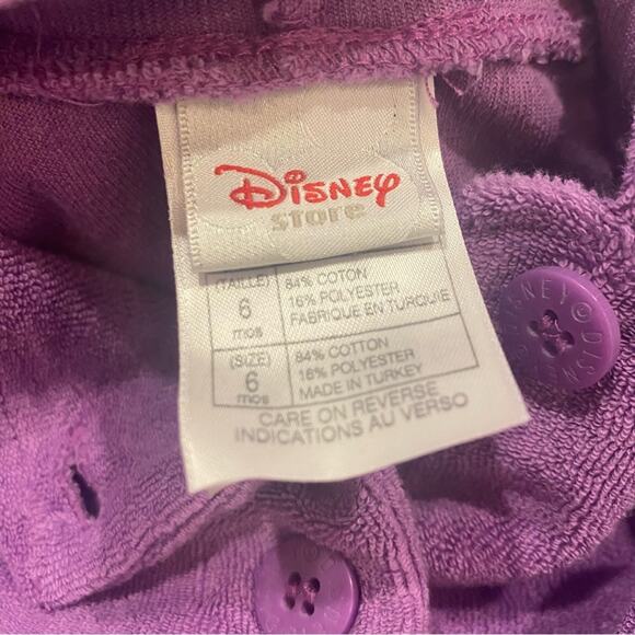 Disney Store Little Mermaid Cover Up 6m - Picture 5 of 5